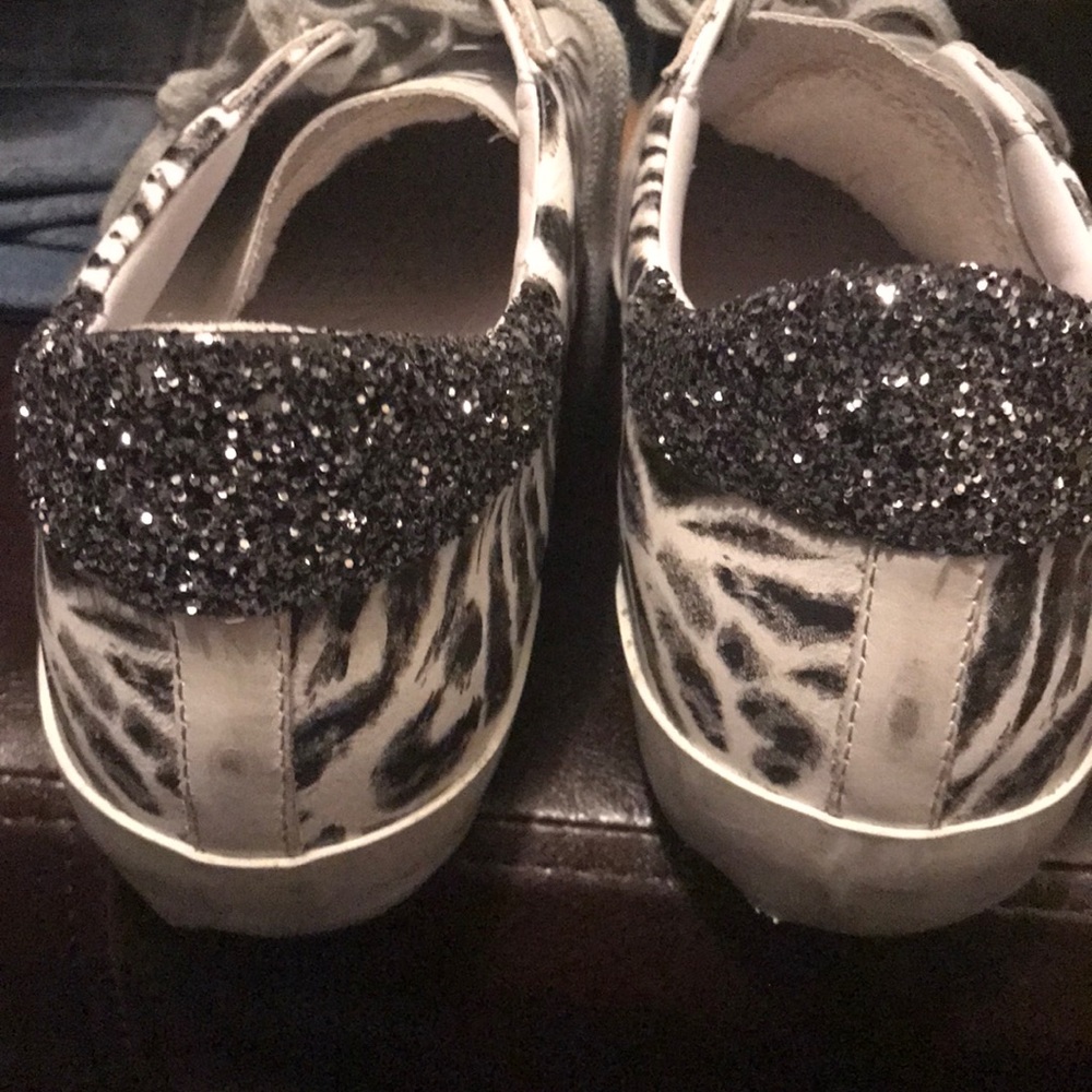 NIB GOLDEN GOOSE BLACK LEOPARD SUPERSTAR 39 $550 - Picture 5 of 8